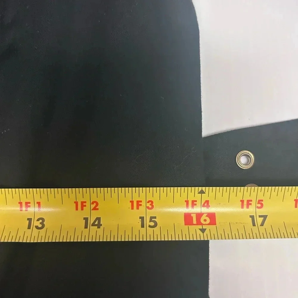 🖤”Guess” Women’s Black Mid Length Military Style Belted Jacket Size XS💛 - Picture 11 of 16